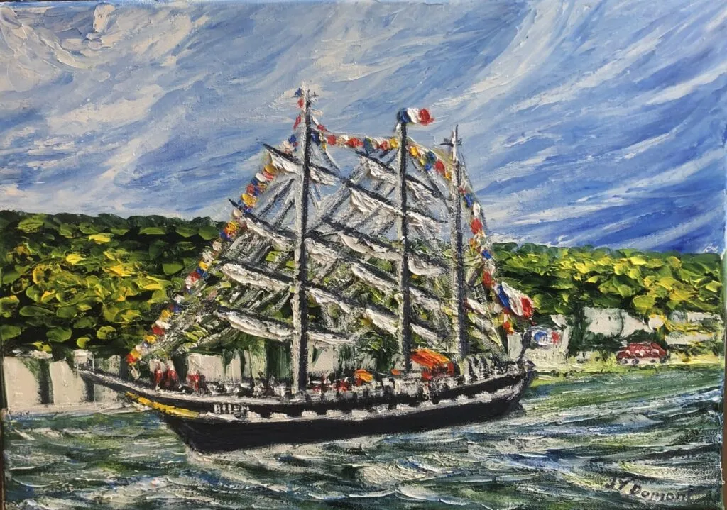 Armada Rouen : la Grande Parade du Belem