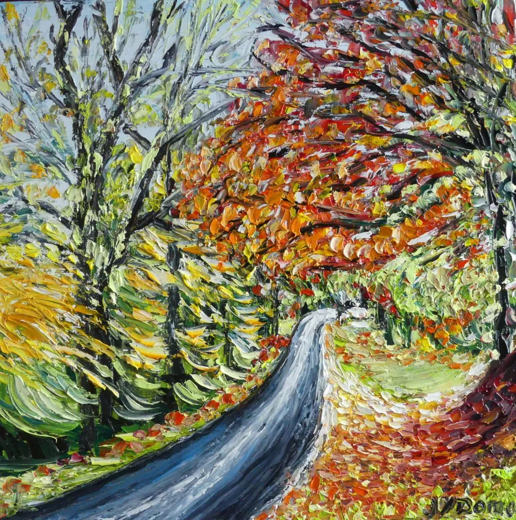 Bures-en-Bray : parures d'automne au village