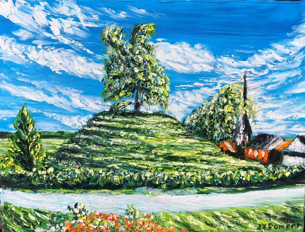 Bures-en-Bray : la motte féodale