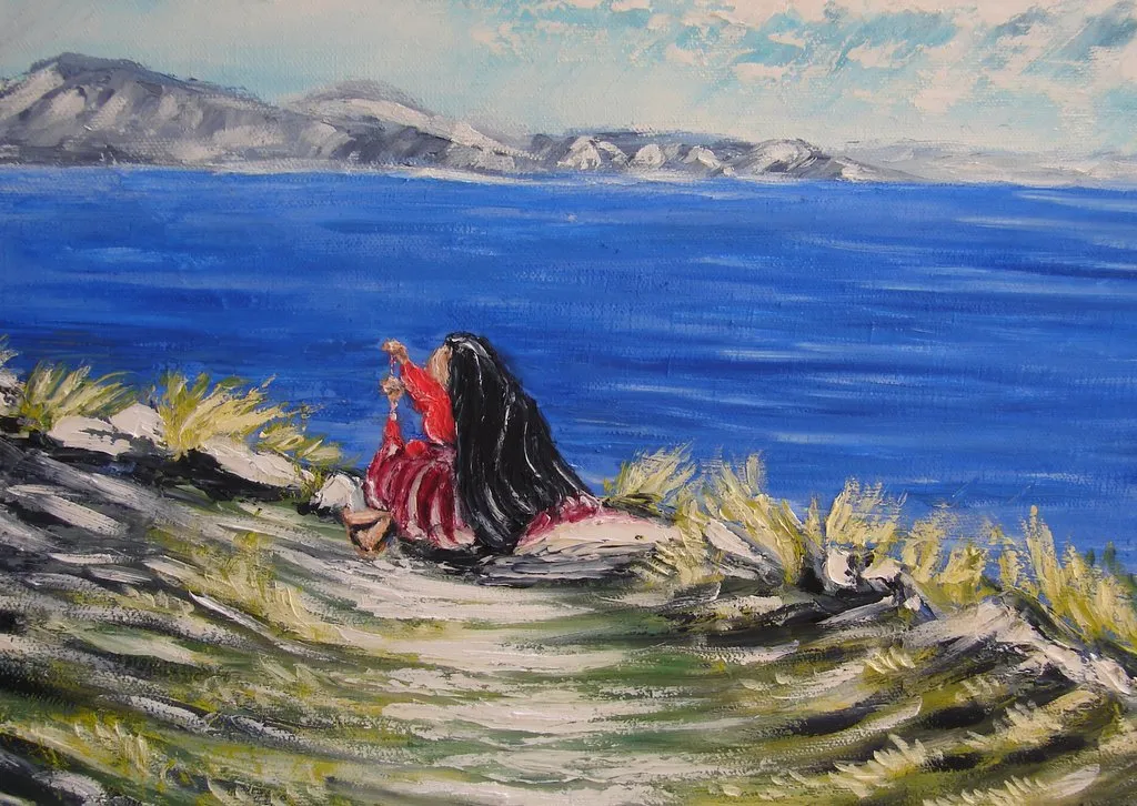 Pérou : la fileuse de l'île de Taquile