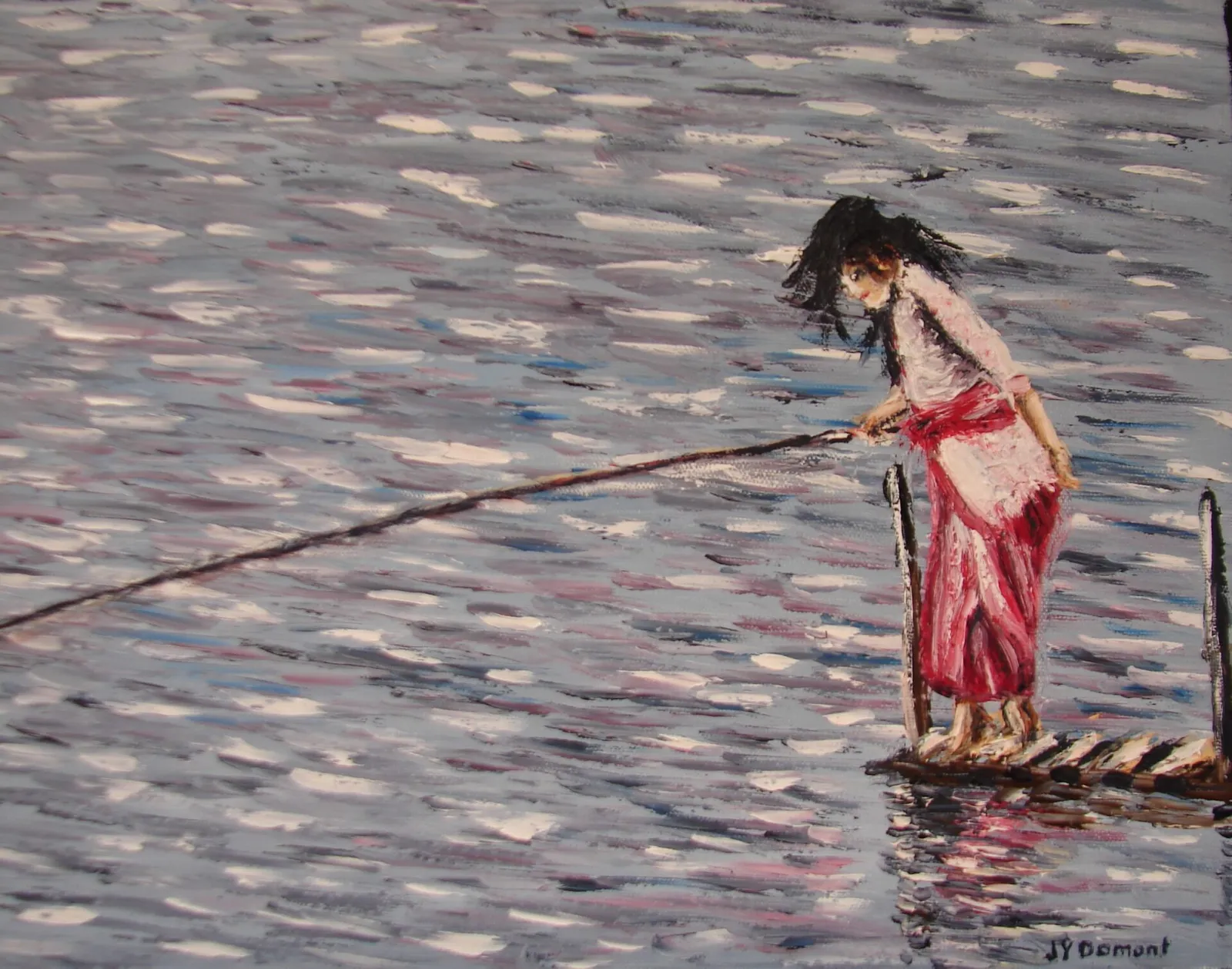 Bali : la pêche sur le lac Bratan