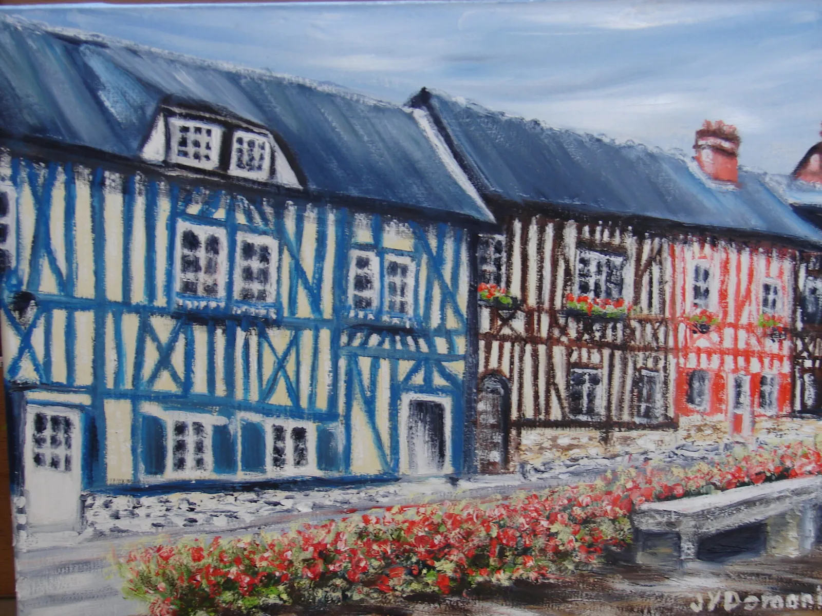 Le Bec Hellouin : les maisons normandes