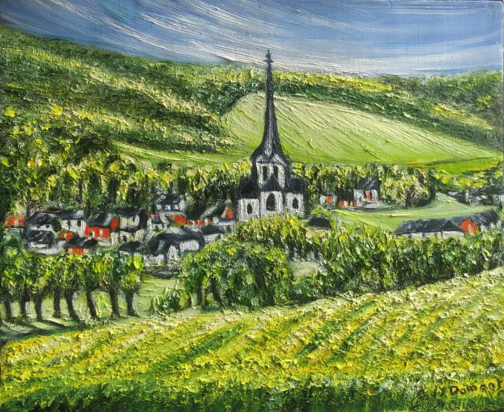 Bures-en-Bray : le champ de colza