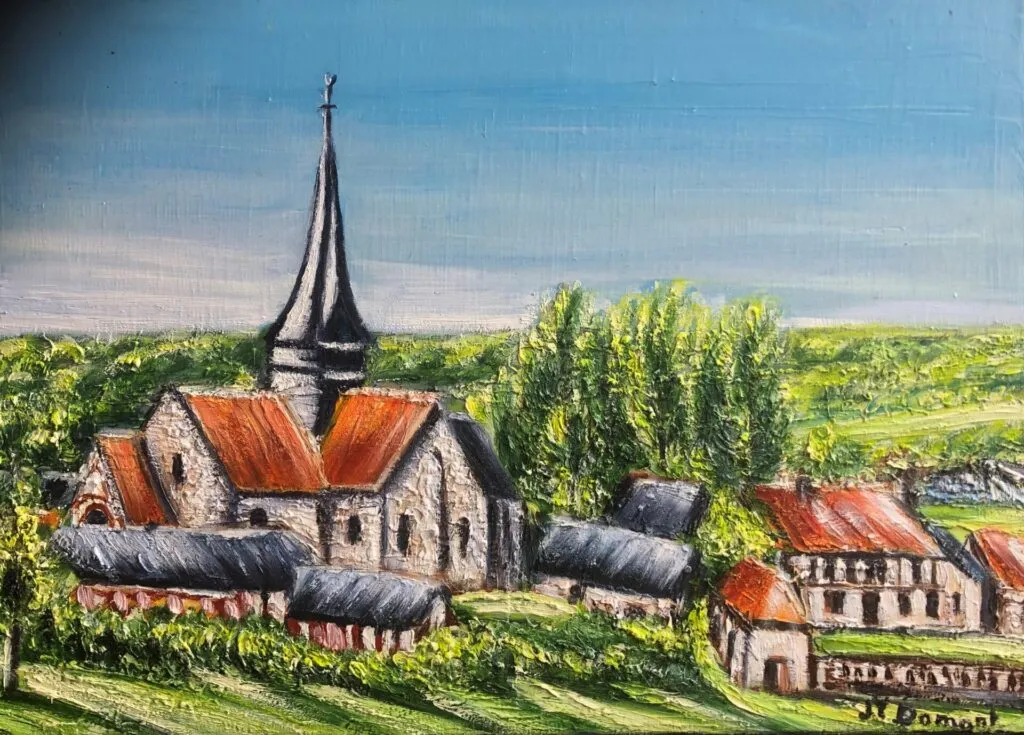Le village d'Esclavelles