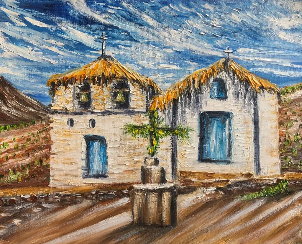 Chili : l'église andine du village Machuca