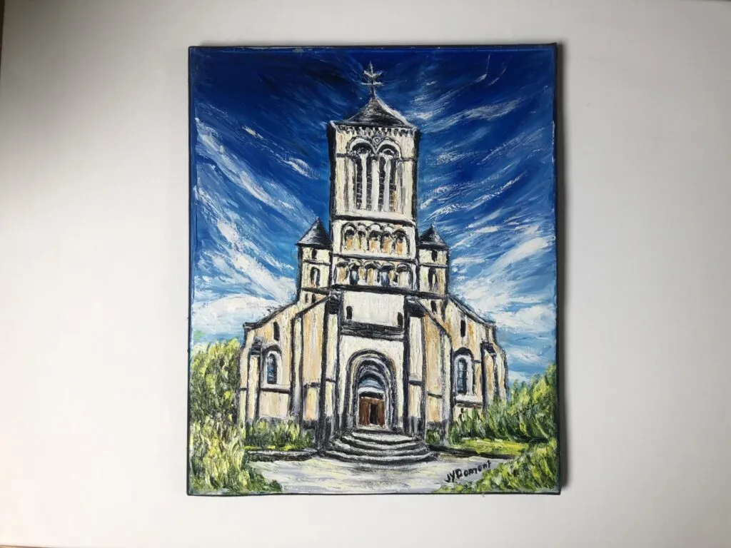 L'église de Saint-Saëns