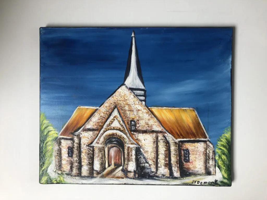 L'église d'Esclavelles