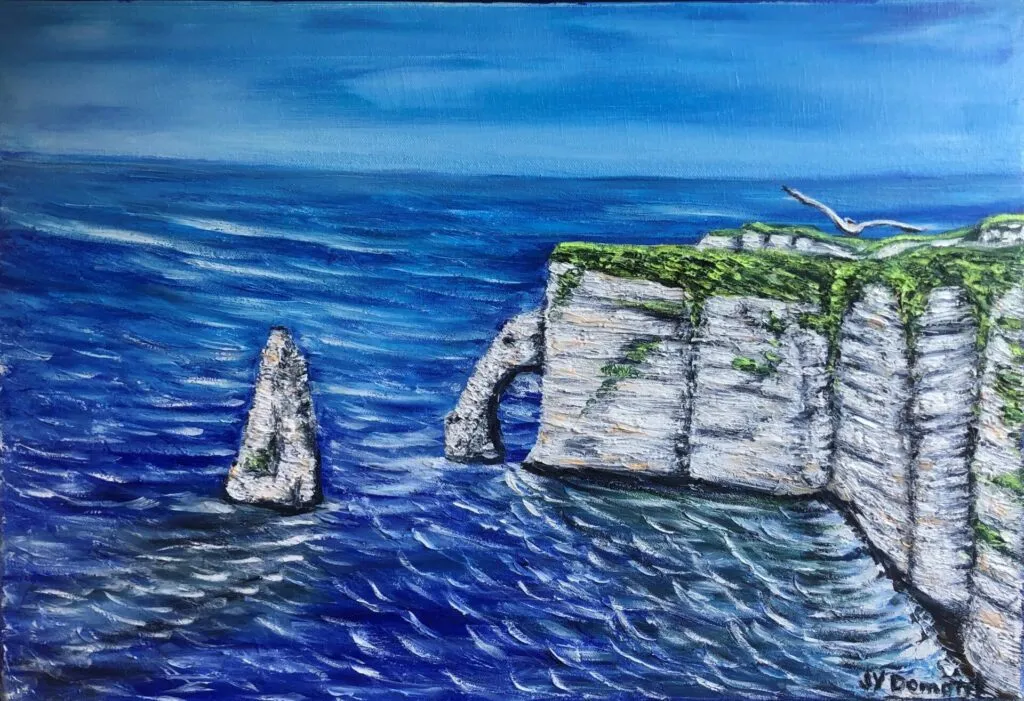 Les falaises d'Etretat