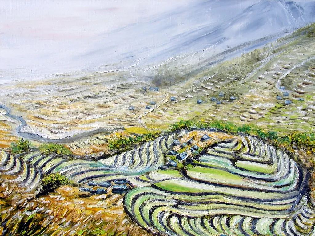 Vietnam : les rizières dans les montagnes