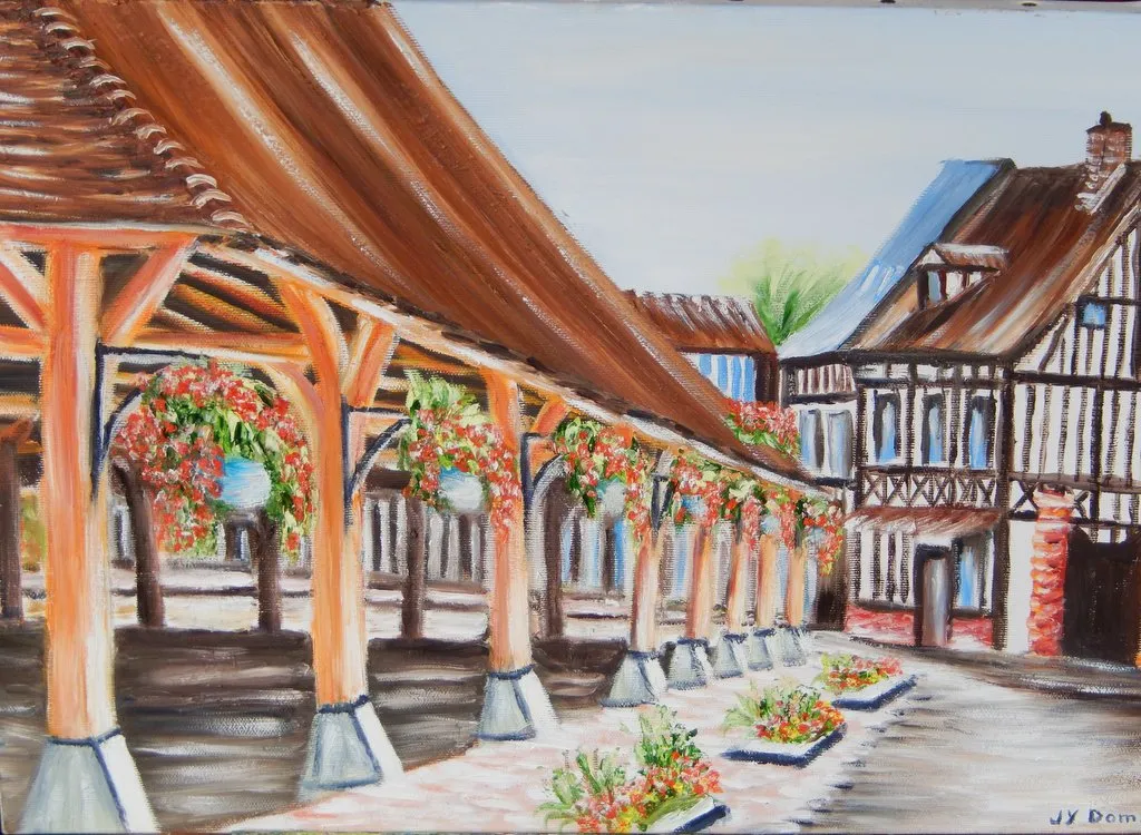 Lyons-la-Forêt : les halles