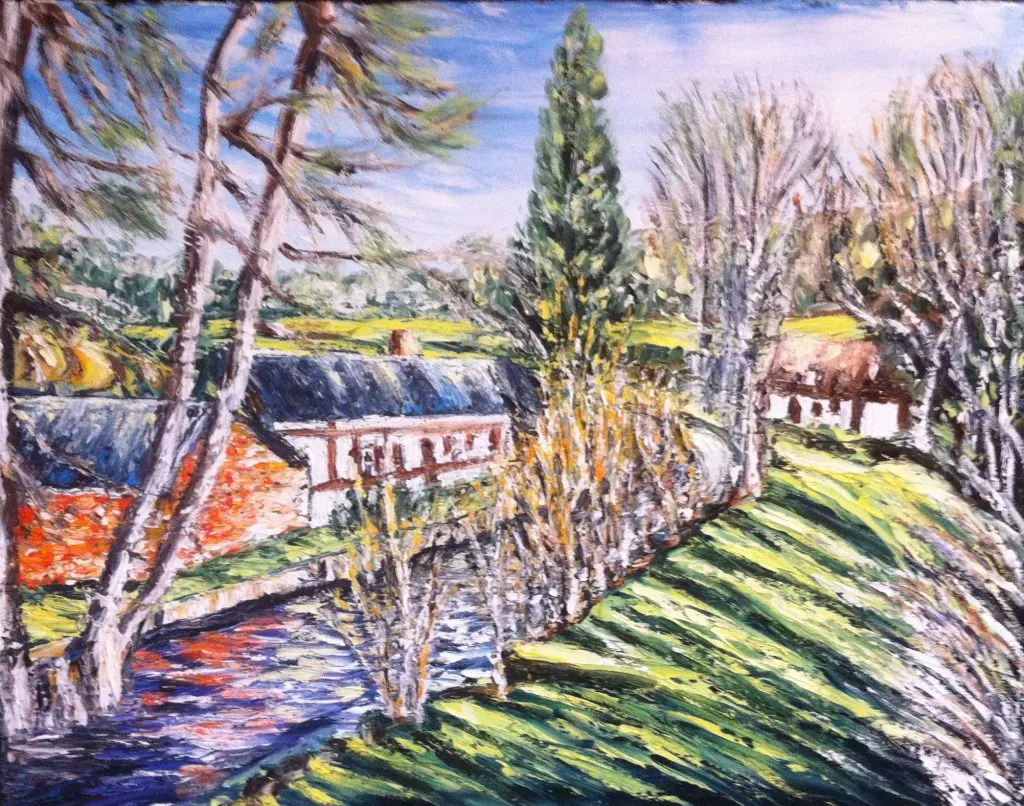 Nolleval : les bords de l' Andelle