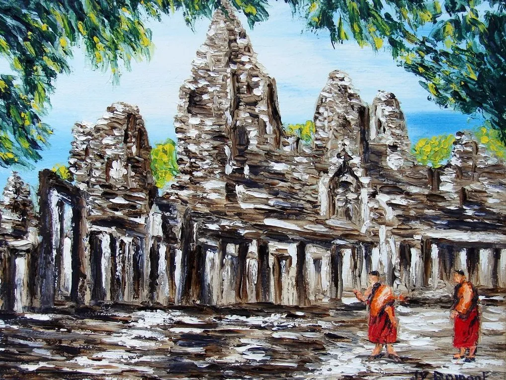 Cambodge : le temple de Bayon