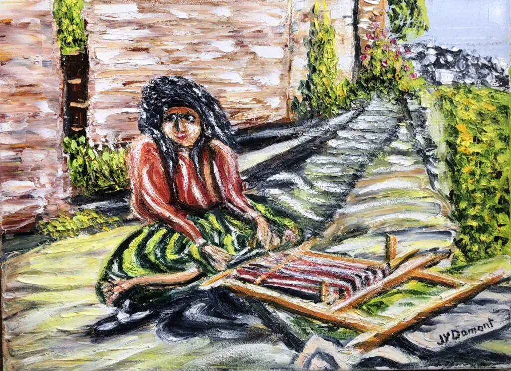 Pérou : la tisseuse de l'île de Taquile