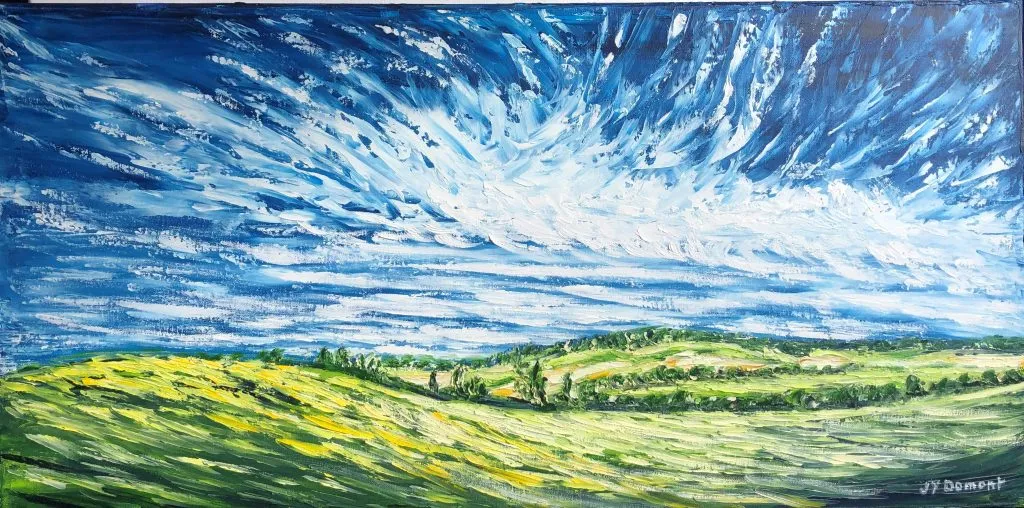 Bures-en-Bray : printemps sur les collines