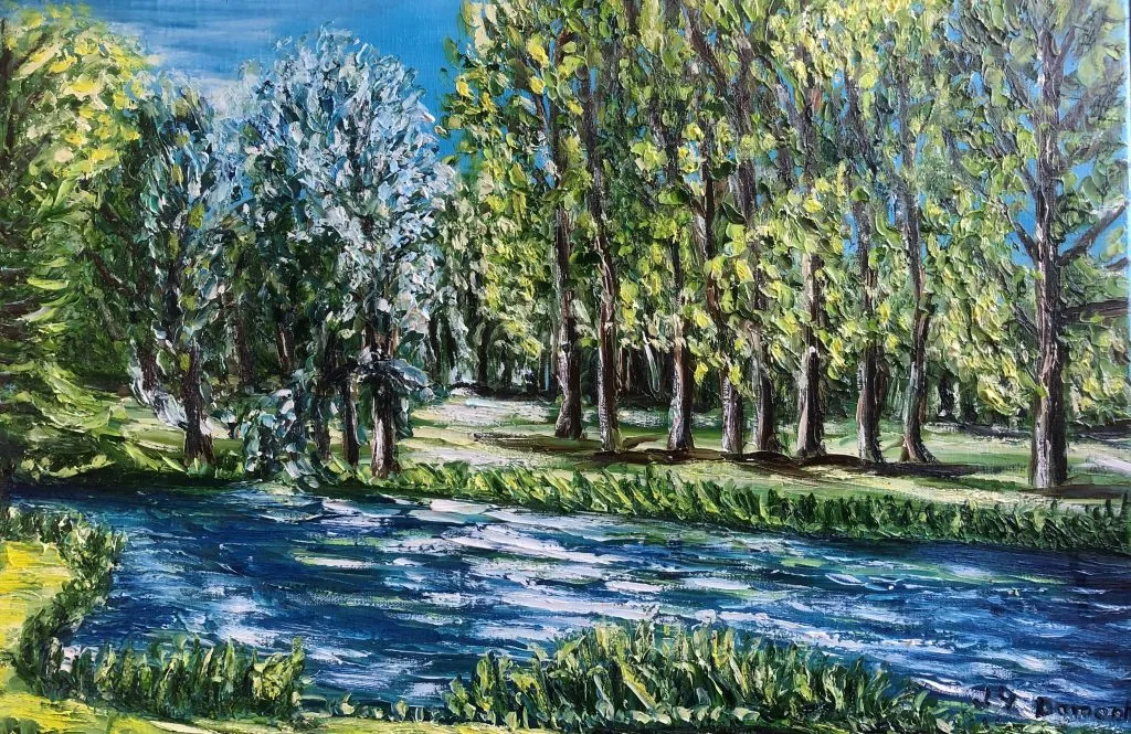 Saint-Aubin le Cauf : les bords de la Varenne