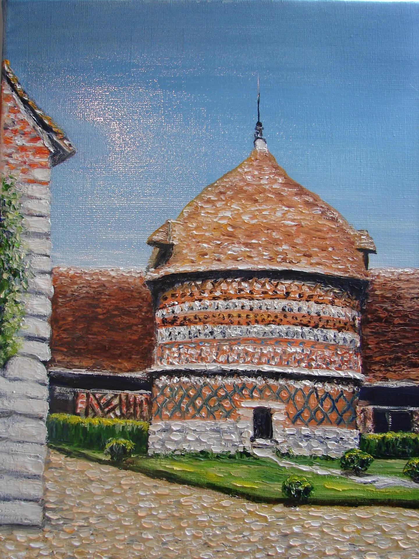 Varengeville : le colombier du manoir Ango