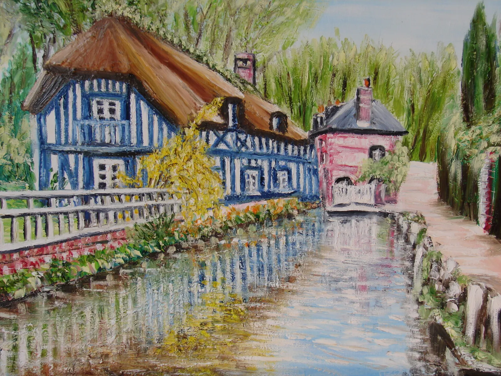 Veules-les-Roses : la chaumière