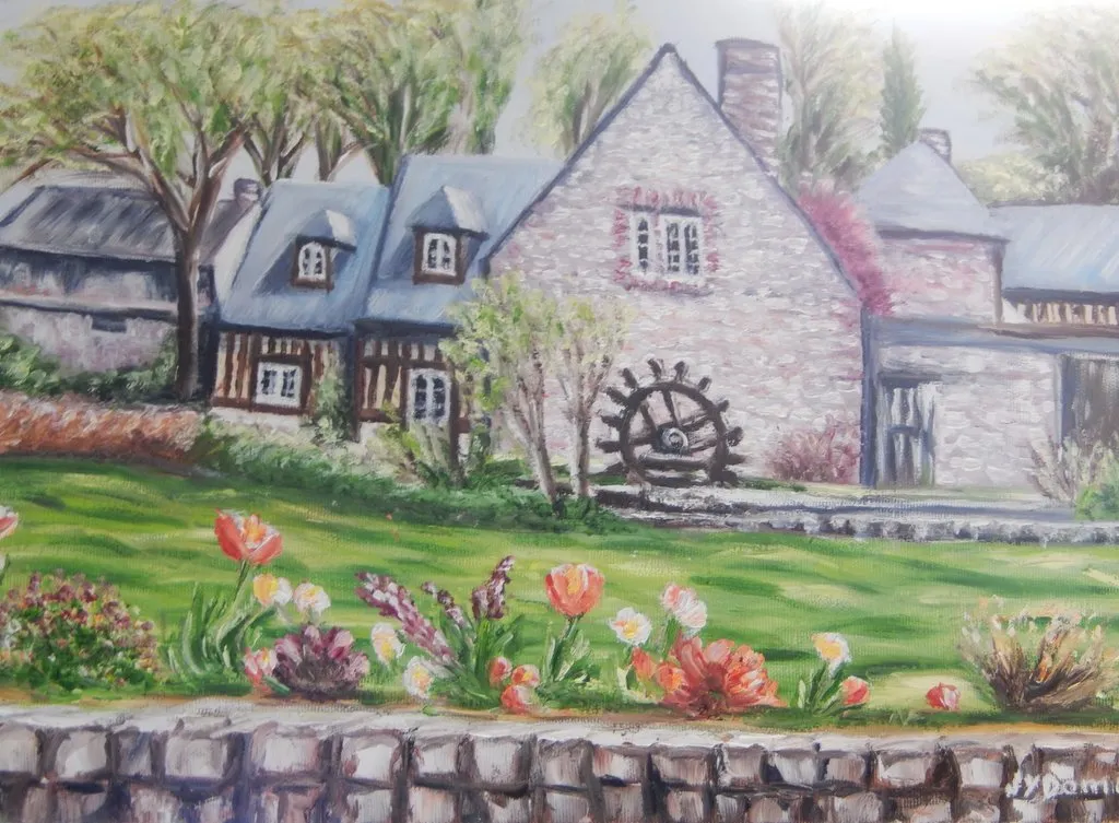Veules-les-Roses : le moulin