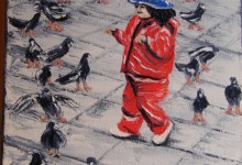 Pérou : l'enfant et les pigeons