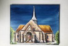L'église d'Esclavelles